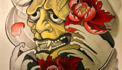 learning azubine dani draw flash hanjamaske allstyle tattoo berlin