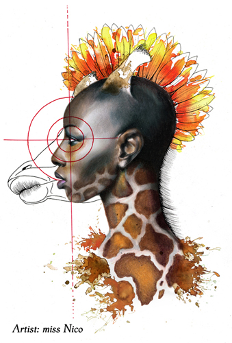 miss nico all style tattoo berlin gat 2015 mama afrika