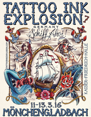 Tattoo Ink Explosion 2016 Mönchengladbach all style tattoo berlin miss nico marc lane adam theosone