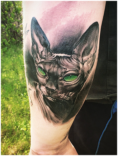Roman Vubov Comixx Guest artist All Style Tattoo Studio Berlin Ink