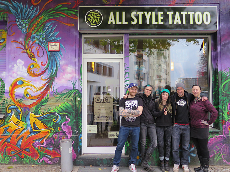 All Style tattoo team 2016
