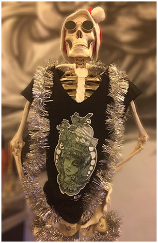 skelett chritsmas weihnachten xmas All Style Tattoo Studio Berlin Ink