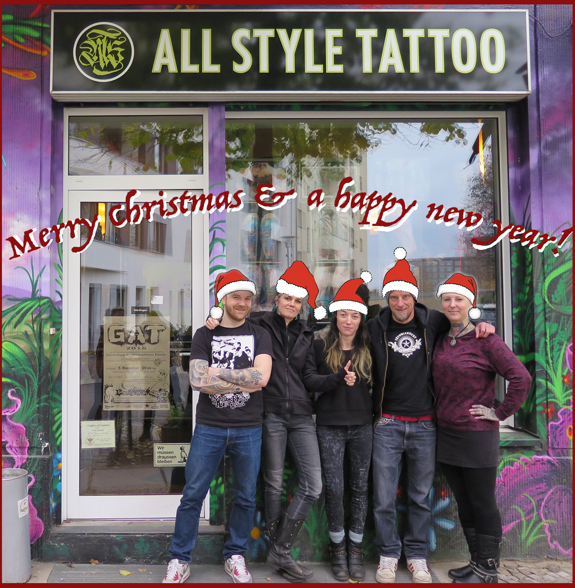weihnachten xmas All Style Tattoo Studio Berlin Ink