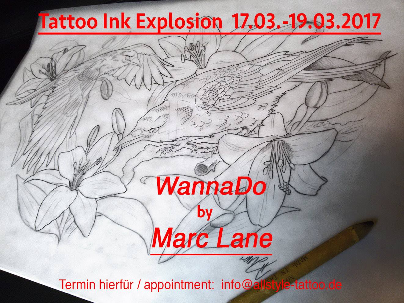 wanna do marc lane ink explosion