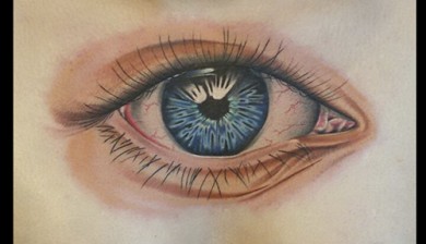 allstyle tattoo berlin ink colortattoo color realistic realistictattoo marc lane auge eye
