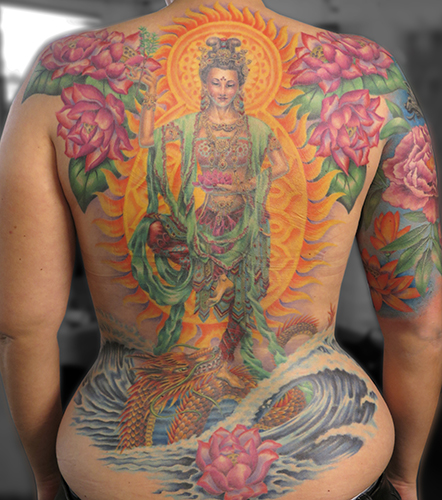 allstyle tattoo berlin ink miss nico realistic realistictattoo color colortattoo backpiece rueckenbild