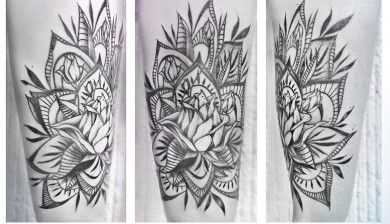 katrin ingwersen mandala mandalatattoo allstyletattooberlin allstyletattoo berlin