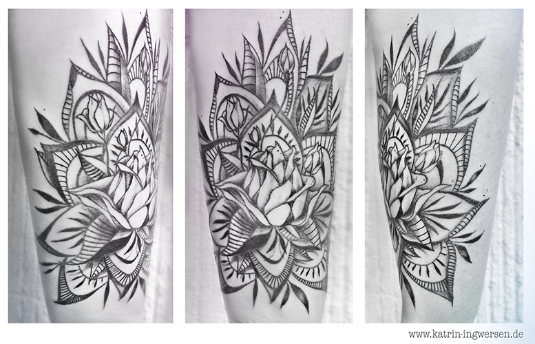 katrin ingwersen mandala mandalatattoo allstyletattooberlin allstyletattoo berlin