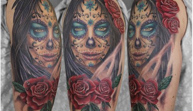 miss nico missnico la catrina muertos sugarskull schaedel tag der toten sugarskull lacatrina beauty lady allstyletattooberlin allstyletattoo allstyle tattoo berin ink