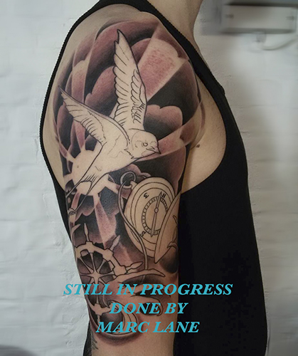 marclane marclanetattoo marc lane allstyletattooberlin allstyletattoo allstyle tattooberlin tattoo berlin ink blackngrey black white swallow swallowtattoo schwalbe schwalbentattoo