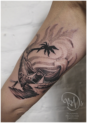 rouvenmaterne rouven materne rouvenmaternetattoo allstyletattooberlin allstyletattoo allstyle tattooberlin tattoo berlin ink blackngrey black white island insel