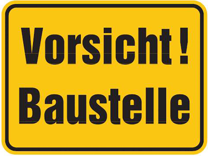 baustelle construction site