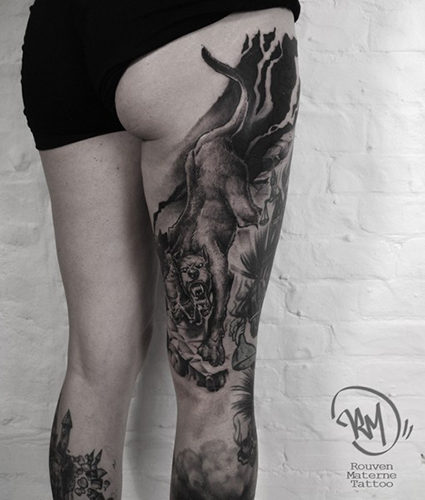 allstyletattooberlin allstyletattoo blacktattoo blackworksubmission blacktattooing blxckink blackwork darkartists darkart thedarkestwork onlythedarkest arteobscurae darkinkers flashaddicted customtattoos cerberus underworld hellhound morbid styx grotesque blackandgreytattoo germantattooers rouvenmaternetattoo rouvenmaterne