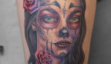 missnicotattoo missnico allstyletattoo allstyletattooberlin lacatrina lacatrinatattoo portraittattoo diadelosmuertostattoo diadelosmuertos realistictattoo tattoorealistic facetattoo colortattoo farbtattoo thightattoolegtattoo oberschenkeltattoo mexicantraditionaltattoo womansface berlintattoo tattooberlin frauengesicht