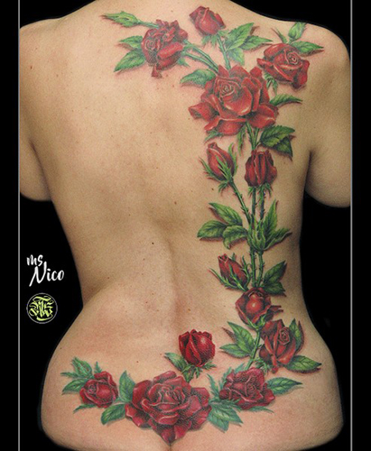 missnicotattoo missnico allstyletattooberlin allstyletattoo tattoo berlin berlintattoo tattooberlin realistictattoo tattoorealistic ink inktattoo tattoolife cooltattoo nicetattoo besttattoo colortattoo rosetattoo rosentattoo roses backpiece colorrealism floraltattoo rückentattoo colorrealism farbrealismus