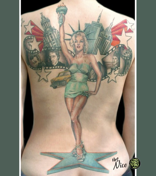 missnico missnicotattoo allstyletattooberlin allstyletattoo tattoo berlin marilynmonroetattoo movietattoo colorportrait colorportraittattoo portrait realistictattoo tattoorealistic longtimeagotattoo longtimeago filmroll girltattoo backtattoo ink inktattoo tattoolife cooltattoo nicetattoo besttattoo colortattoo tattoostyle lifestyletattoo tattooberlin germantattooer