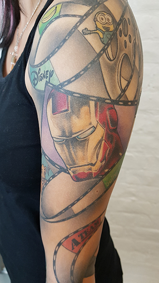 marclane marclanetattoo tattoo sleevetattoo ink colortattoo ironman ironmantattoo minions banana disneytattoos ateam hollywood piratesofthecaribbean simba backtothefuture charliechaplin captainamerica bully bullyparade ottifant marvel marveltattoo dolorean allstyletattoo allstyletattooberlin moviefullsleeve