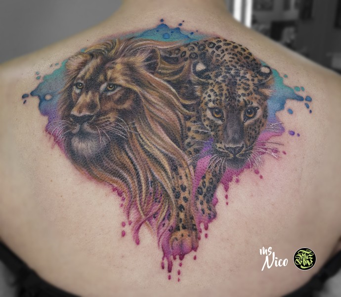 missnico allstyletattooberlin allstyletattoo tattoo berlin berlintattoo tattooberlin watercolortattoo aquarelltattoo watercolor jaguar lion loewe jaguartattoo liontattoo wildlifetattoo animaltattoo bigcattattoo ink inktattoo tattoolife cooltattoo nicetattoo besttattoo colortattoo berlintattoo tattootealistic realistictattoo tattooberlin germantattooer freshtattoo