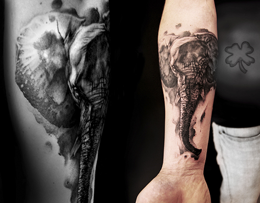 daniswaynetattoo daniswayne allstyletattooberlin allstyletattoo elefant elephant elephanttattoo elefantentattoo unterarmtattoo forearmtattoo blackngreytattoo blackngrey blackandgrey blackandgreytattoo watercolortattoo aquarelltattoo animaltattoo