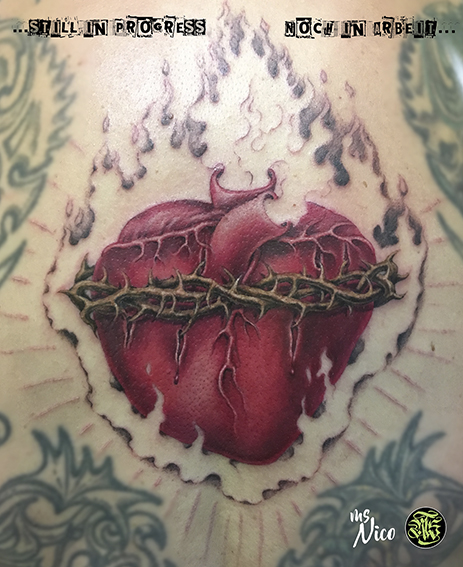 missnicotattoo missnico allstyletattooberlin allstyletattoo tattoo berlin berlintattoo tattooberlin religioustattoos sacredheart heart flammendesherz brennendesherz burningheart fkirons eternalink realistictattoo tattoorealistic ink inktattoo tattoolife cooltattoo nicetattoo besttattoo colortattoo instatattoo berlintattoo tattooberlin germantattooers tattooinprogress halfrealistictattoo colorrealism