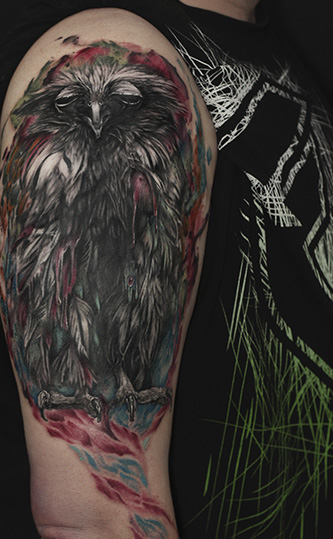 daniswaynetattoo daniswayne allstyletattooberlin allstyletattoo birdtattoo vogeltattoo oberarmtattoo upperarmtattoo watercolortattoo realistictattoo berlintattooer berlintattoo tattooberlin crackeule aquarelltattoo