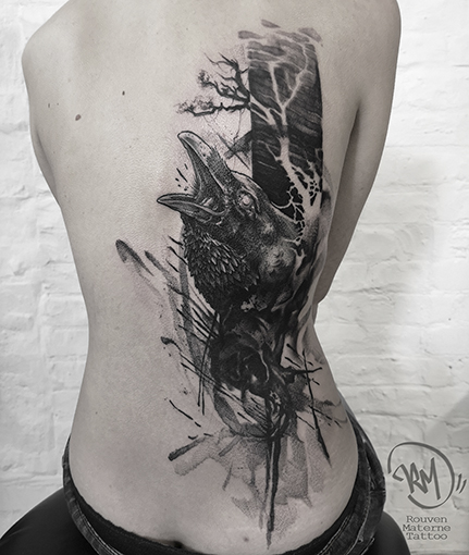 tts tattoo tattooing blx blxckwork blacktattoo blacktattooing black darkwork darkart raventattoo raven abstracttattoo blackandgreytattoo watercolor inkedgirls tattoogirls ink girlswithtattoos dotworktattoo healedtattoo backpiecetattoo rouvenmaternetattoo rouvenmaterne rückentattoo rabentattoo vogeltattoo allstyletattooberlin allstyletattoo