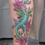 miss nico allstyletattooberlin tattoo inked echse lizard