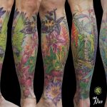 miss nico allstyletattooberlin tattoo inked floraandfauna jungle regenwald