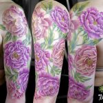 miss nico allstyletattooberlin tattoo inked pfingstrosen flowers flowertattoo pinktattoo realistictattoo